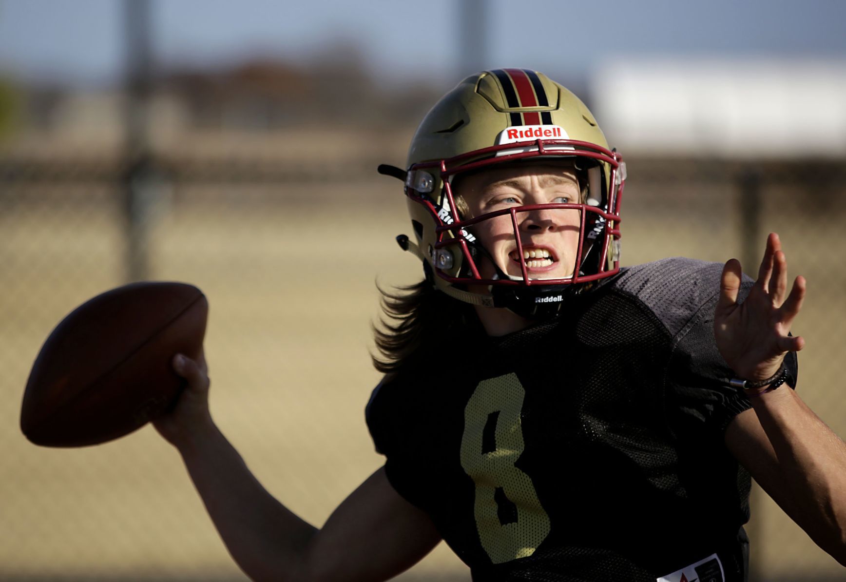 12. Lincoln Christian senior quarterback Chase Ricke